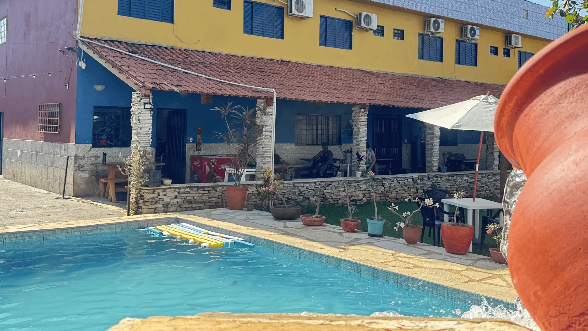 Hotel Caminho Pireneus — vista interna